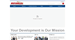 Desktop Screenshot of msp-drilex.com.cn