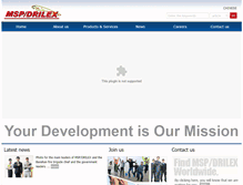 Tablet Screenshot of msp-drilex.com.cn